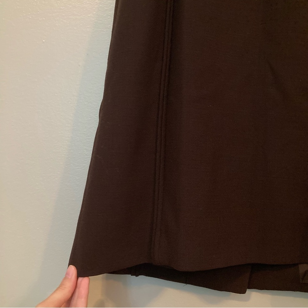 Tory Burch Donell Button-Up Sheath Dress - Brown - Picture 9 of 10